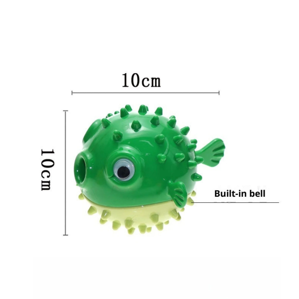 Dog Puzzle Toy Treat Dispenser Ball - Chew Resistant Design for Corgi Teddy Golden Retriever Boredom Relief
