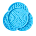 Silicone Slow Feeder Mat for Dogs Cats Dog Feeding Dishes with Suction Cups Anti-choking Slow Feeding Pad Pet Supplies