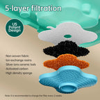 7L large capacity Automatic Cat Water Fountain With Faucet Dog Water Dispenser Transparent Filter Drinker Auto Drinking Feeder