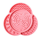 Silicone Slow Feeder Mat for Dogs Cats Dog Feeding Dishes with Suction Cups Anti-choking Slow Feeding Pad Pet Supplies